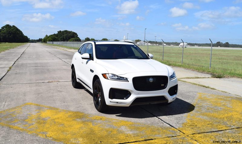 2017 Jaguar F-Pace S - White Exterior  128