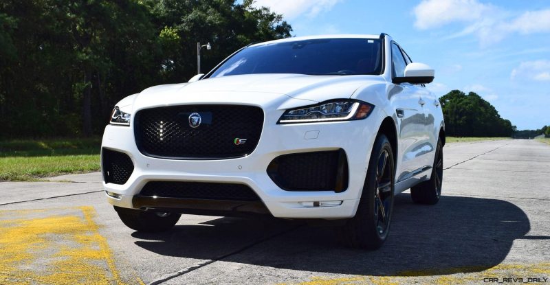 2017 Jaguar F-Pace S - White Exterior  132