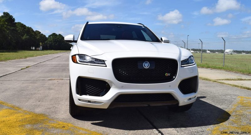 2017 Jaguar F-Pace S - White Exterior  136