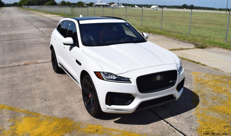 2017 Jaguar F-Pace S - White Exterior  138