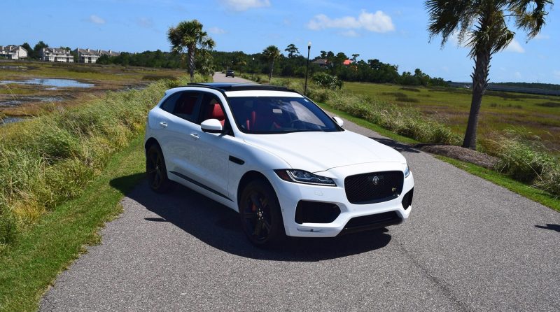 2017 Jaguar F-Pace S - White Exterior  14