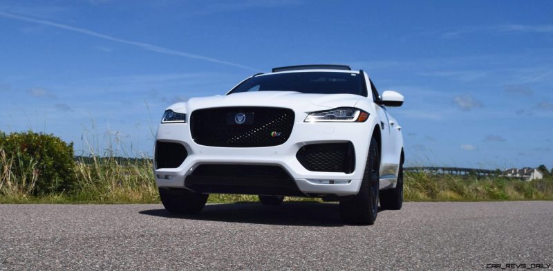 2017 Jaguar F-Pace S - White Exterior  3