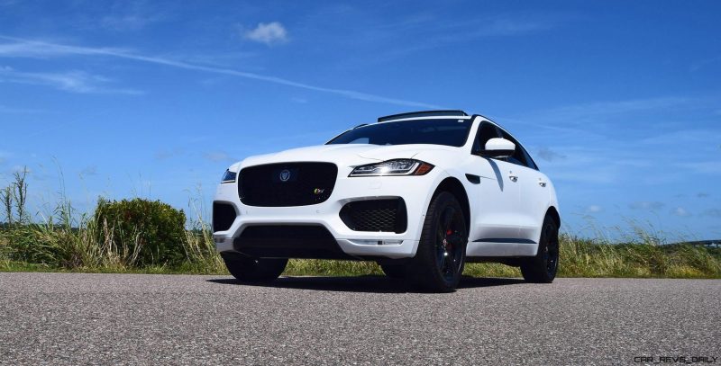 2017 Jaguar F-Pace S - White Exterior  4