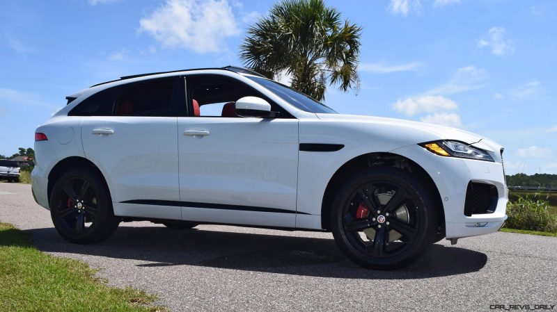 2017 Jaguar F-Pace S - White Exterior  48