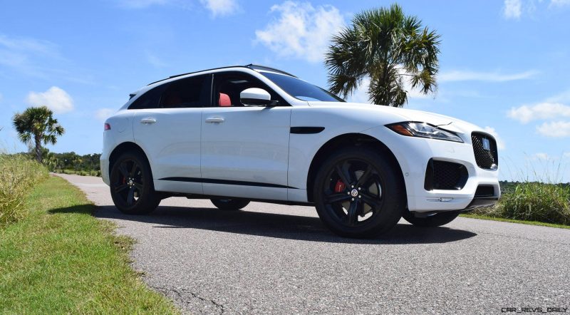 2017 Jaguar F-Pace S - White Exterior  49