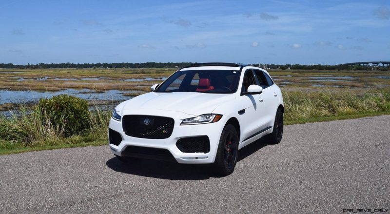 2017 Jaguar F-Pace S - White Exterior  5