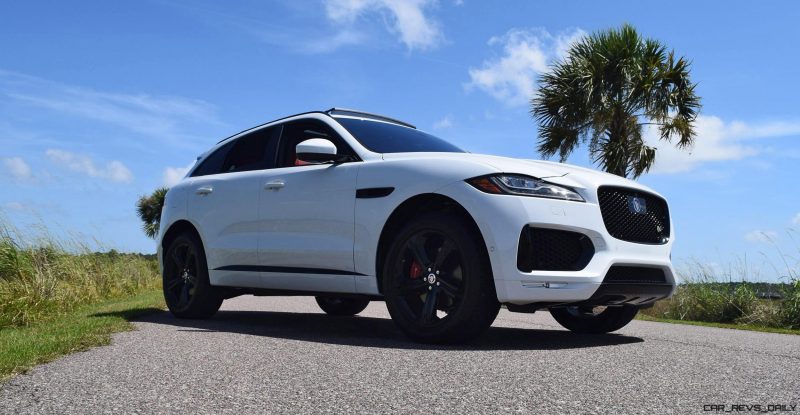 2017 Jaguar F-Pace S - White Exterior  50