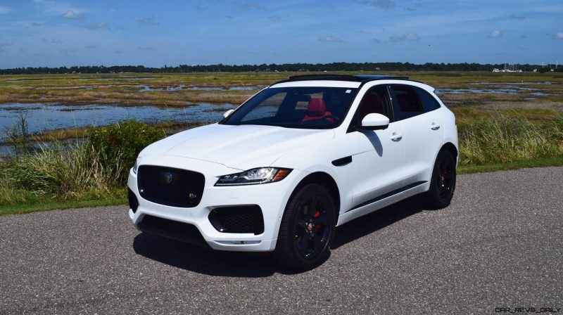 2017 Jaguar F-Pace S - White Exterior  6