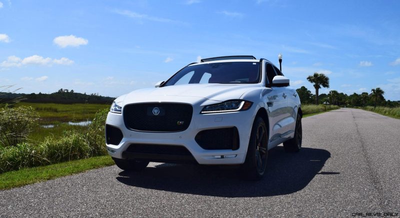 2017 Jaguar F-Pace S - White Exterior  64