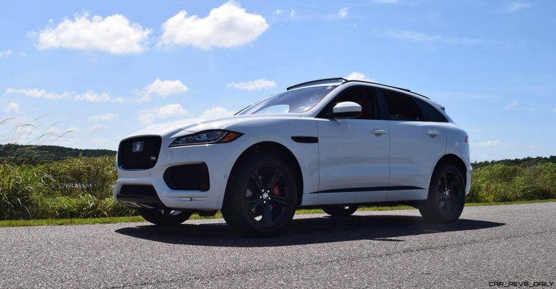 2017 Jaguar F-Pace S - White Exterior  68