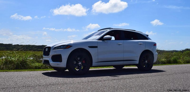 2017 Jaguar F-Pace S - White Exterior  69