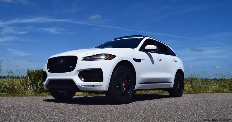 2017 Jaguar F-Pace S - White Exterior  7