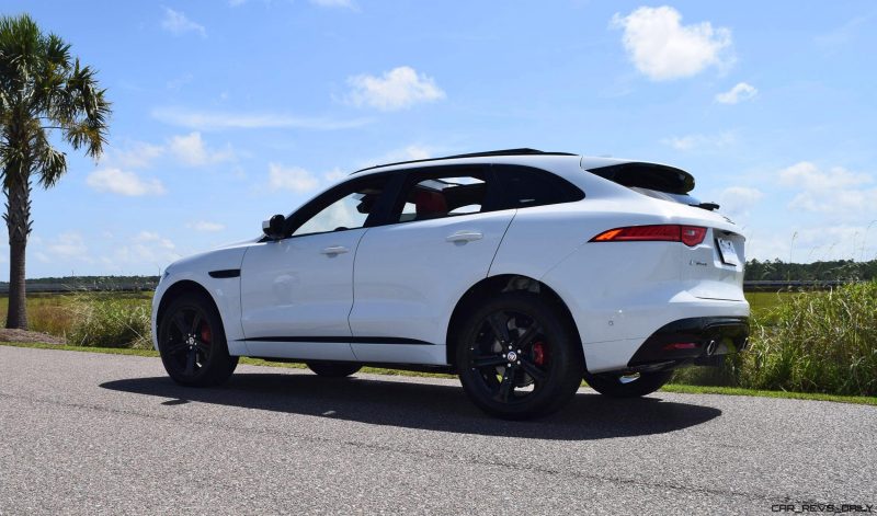 2017 Jaguar F-Pace S - White Exterior  76