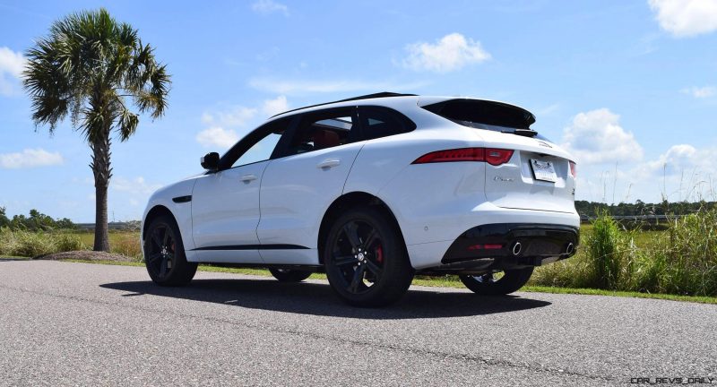 2017 Jaguar F-Pace S - White Exterior  77