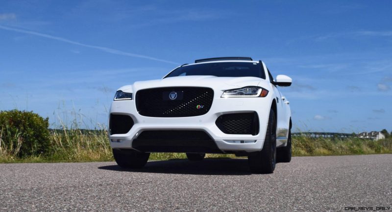 2017 Jaguar F-Pace S - White Exterior  8