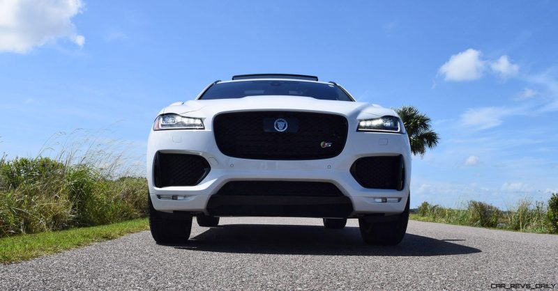 2017 Jaguar F-Pace S - White Exterior  98