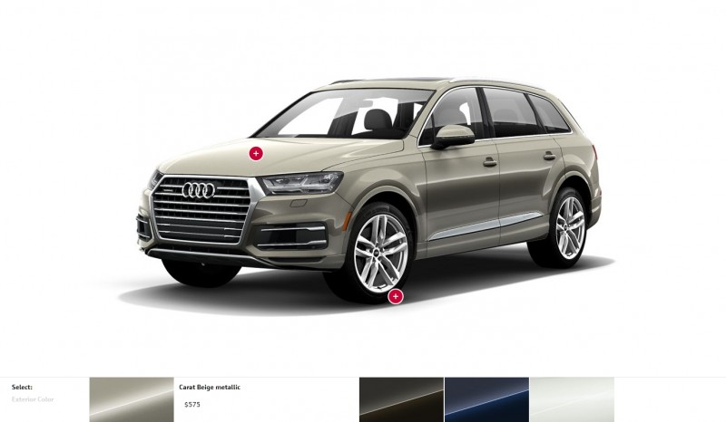 2017 Audi Q7 Visualizer - Colors, Cabins, Pricing and Options Guide ...