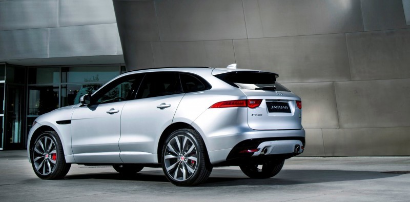 2017 Jaguar F-PACE V6S Silver Disney Center LA 13