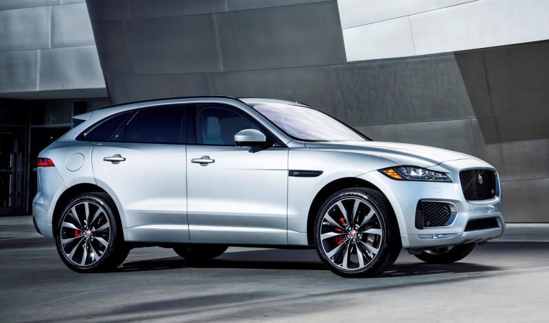 2017 Jaguar F-PACE V6S Silver Disney Center LA 14