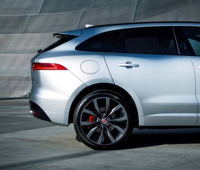 2017 Jaguar F-PACE V6S Silver Disney Center LA 18