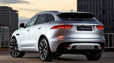 2017 Jaguar F-PACE V6S Silver Disney Center LA 2