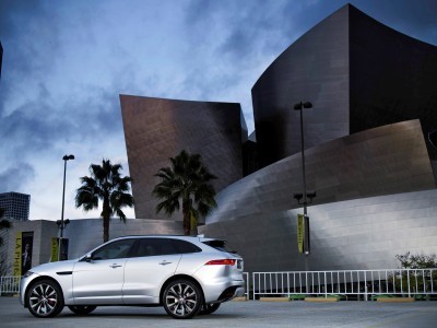 2017 Jaguar F-PACE V6S Silver Disney Center LA 5