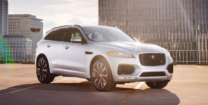 2017 Jaguar F-PACE V6S Silver Disney Center LA 8