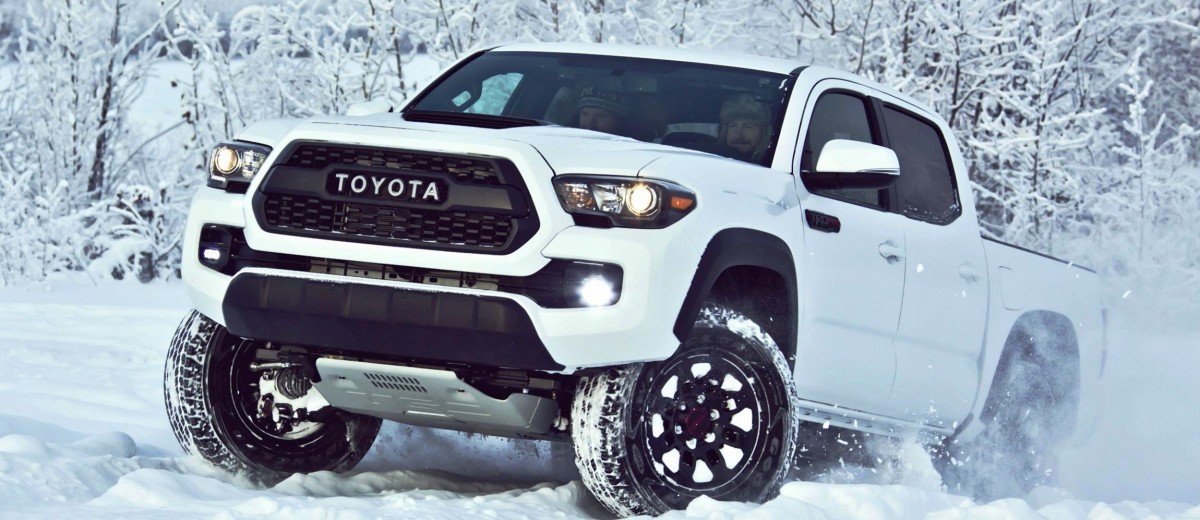 2017 Toyota Tacoma TRD Pro - Kevlar-Reinforced Tires, Rigid Industries ...