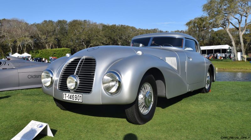 1938 Mercedes-Benz 540K Streamliner 12