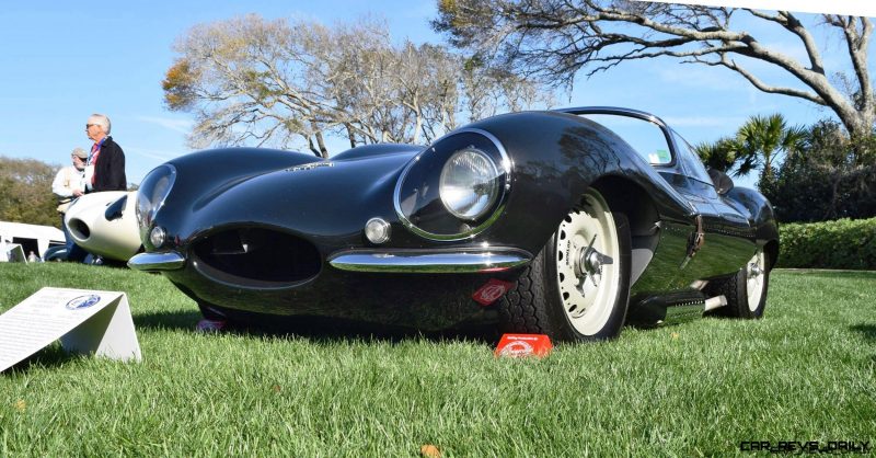 1957 Jaguar XKSS 716 at Amelia Island Concours 16