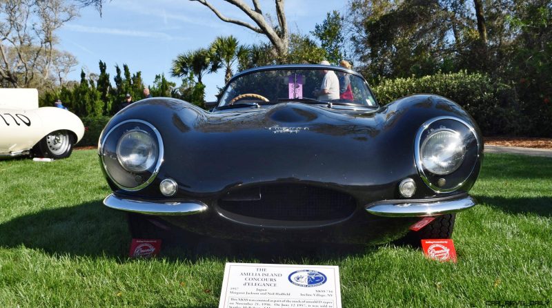 1957 Jaguar XKSS 716 at Amelia Island Concours 3