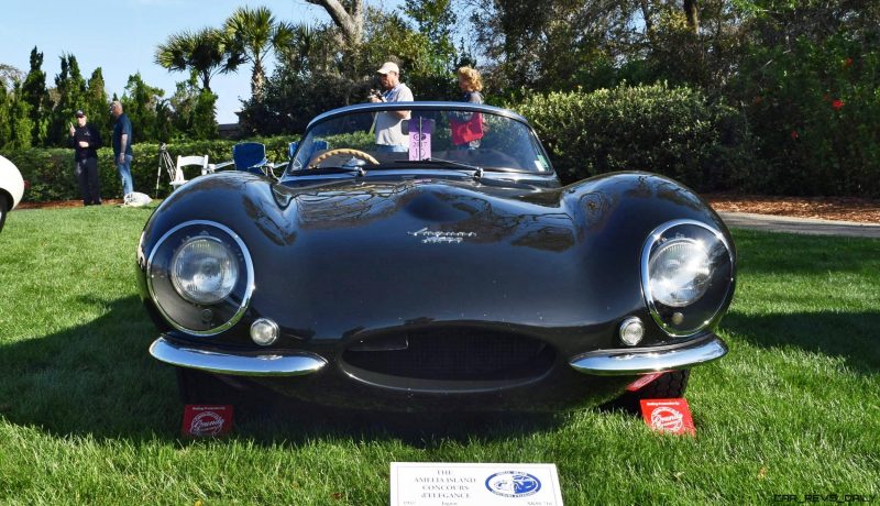 1957 Jaguar XKSS 716 at Amelia Island Concours 4