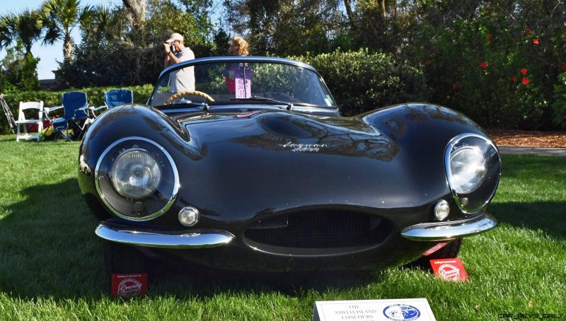 1957 Jaguar XKSS 716 at Amelia Island Concours 5