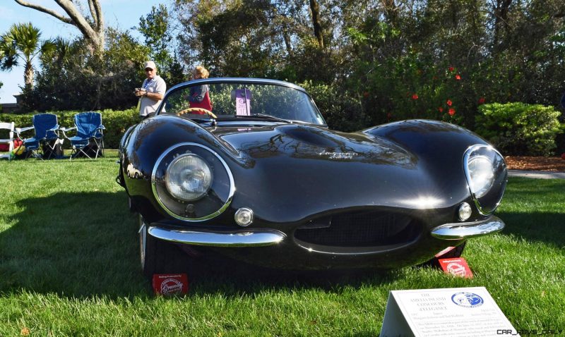 1957 Jaguar XKSS 716 at Amelia Island Concours 6