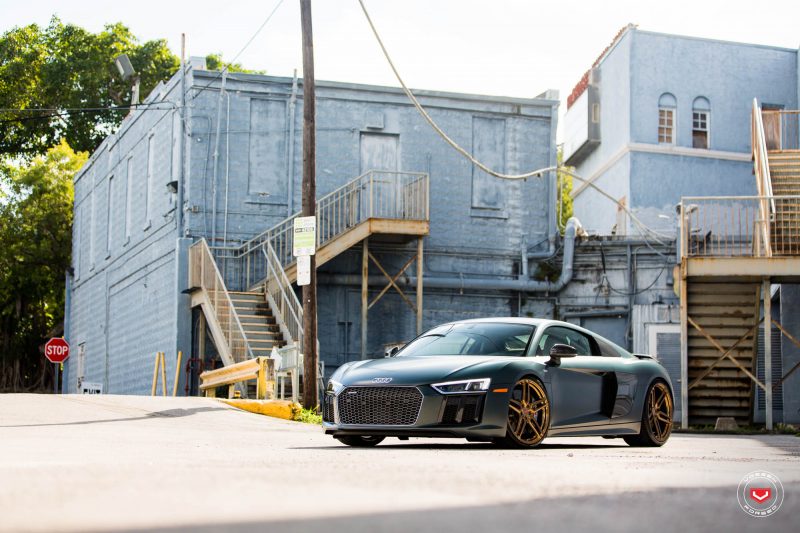 2017 Audi R8 V10 on Vossen Forged HC-1 Wheels -_31677928282_o