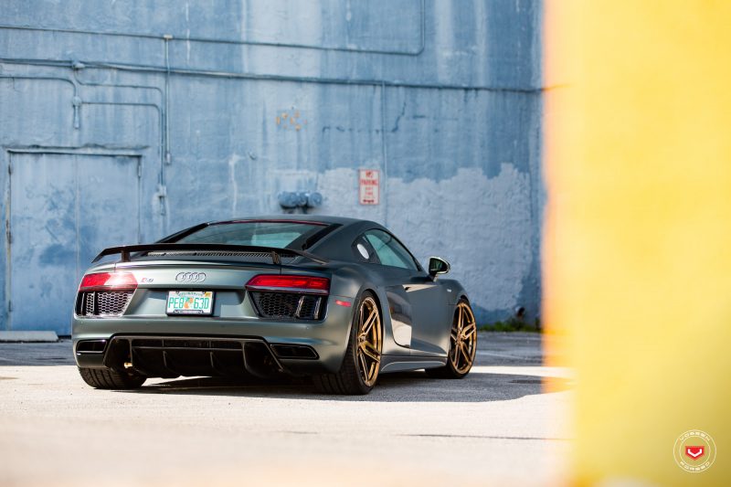 2017 Audi R8 V10 on Vossen Forged HC-1 Wheels -_31825156675_o