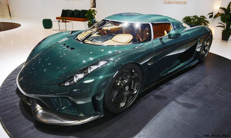 2017 Regera Green Koenigsegg 1