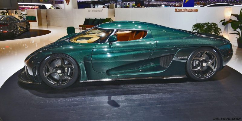 2017 Regera Green Koenigsegg 2