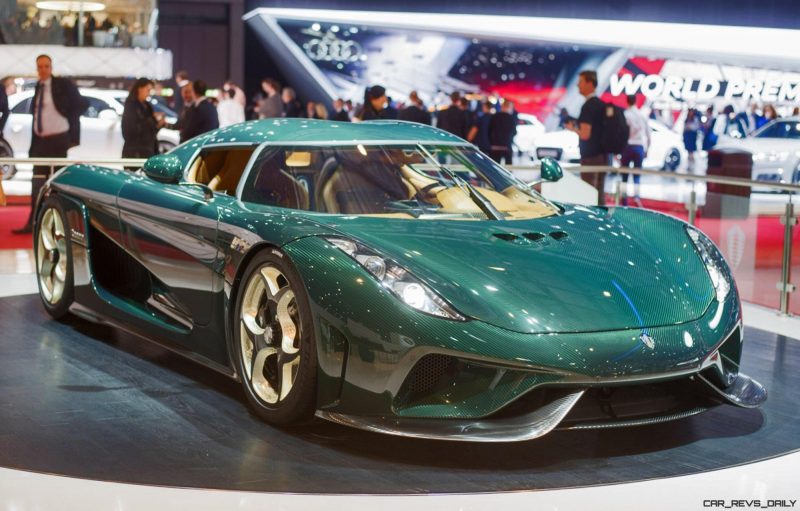 2017 Regera Green Koenigsegg 9