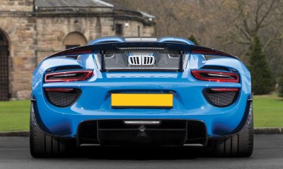 Arrow Blue Porsche 918 Spyder 9