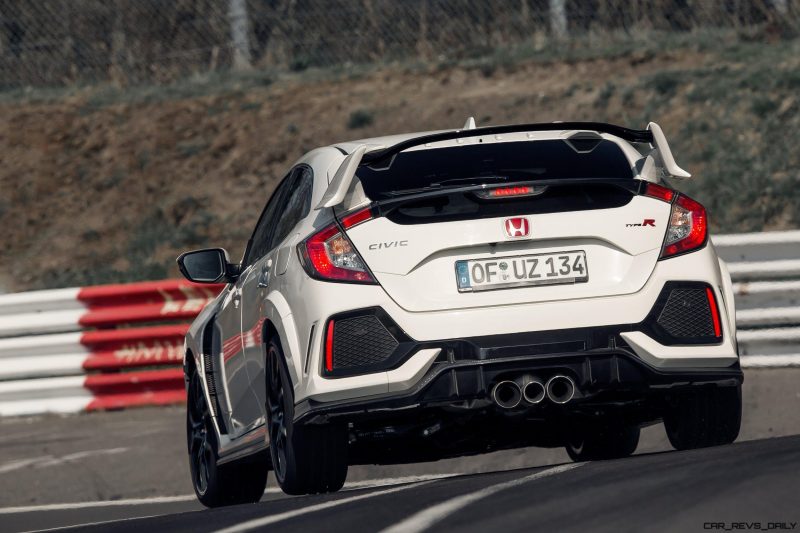 2017 Honda Civic Type R sets new lap record at the Nürburgring