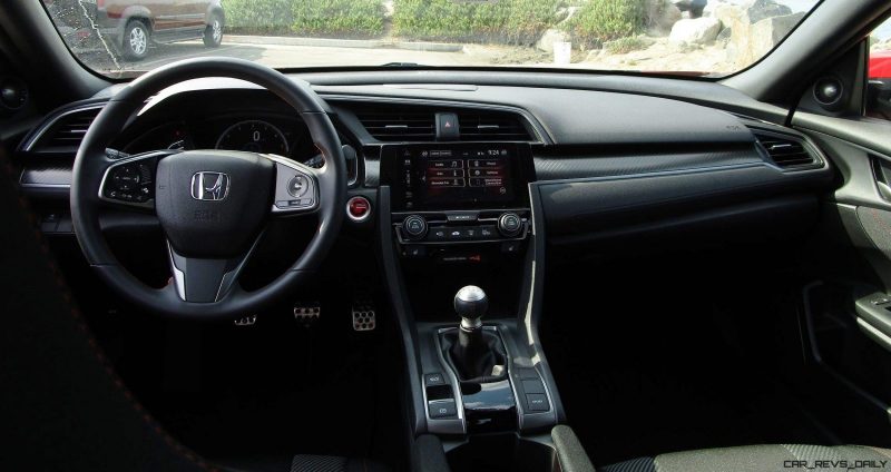 2017 Honda Civic Si Sedan INTERIORS 16