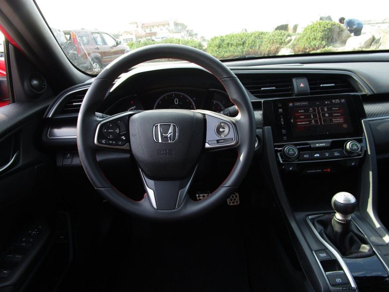 2017 Honda Civic Si Sedan INTERIORS 17