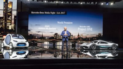 Mercedes-Benz Media Night am Vorabend der IAA Frankfurt 2017