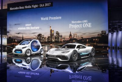 Mercedes-Benz Media Night am Vorabend der IAA Frankfurt 2017