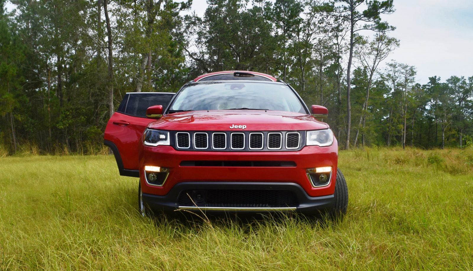 Jeep Compass красный