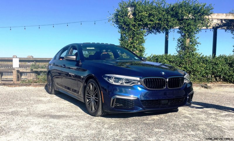 2018 BMW M550i - HD Road Test Review 75