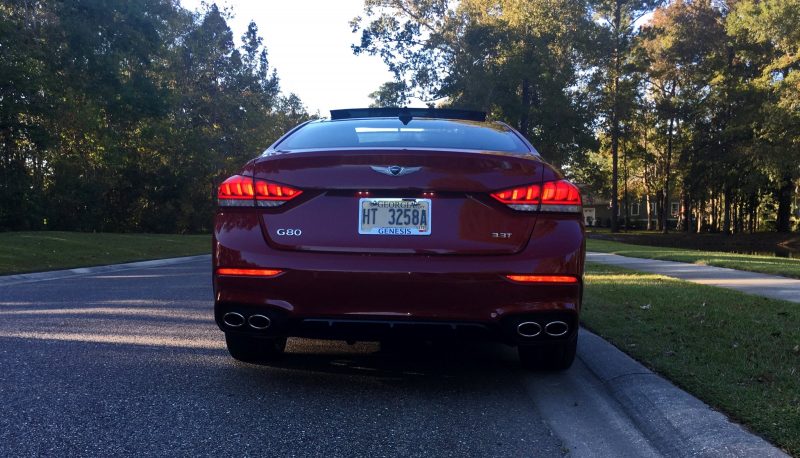 2018 Genesis G80 3