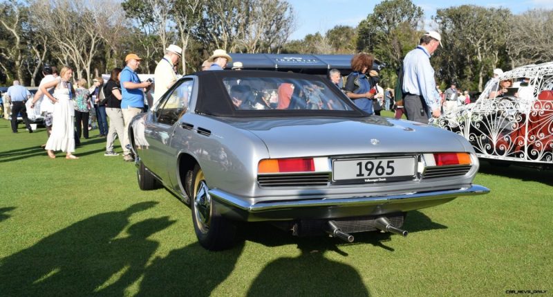 1965 Volkswagen Karmann-Ghia Type 1 Concept - Amelia Concours 2019 12