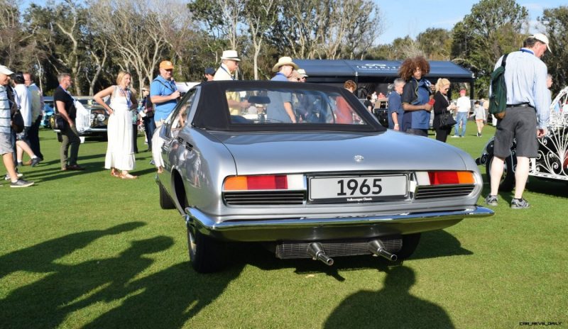 1965 Volkswagen Karmann-Ghia Type 1 Concept - Amelia Concours 2019 13